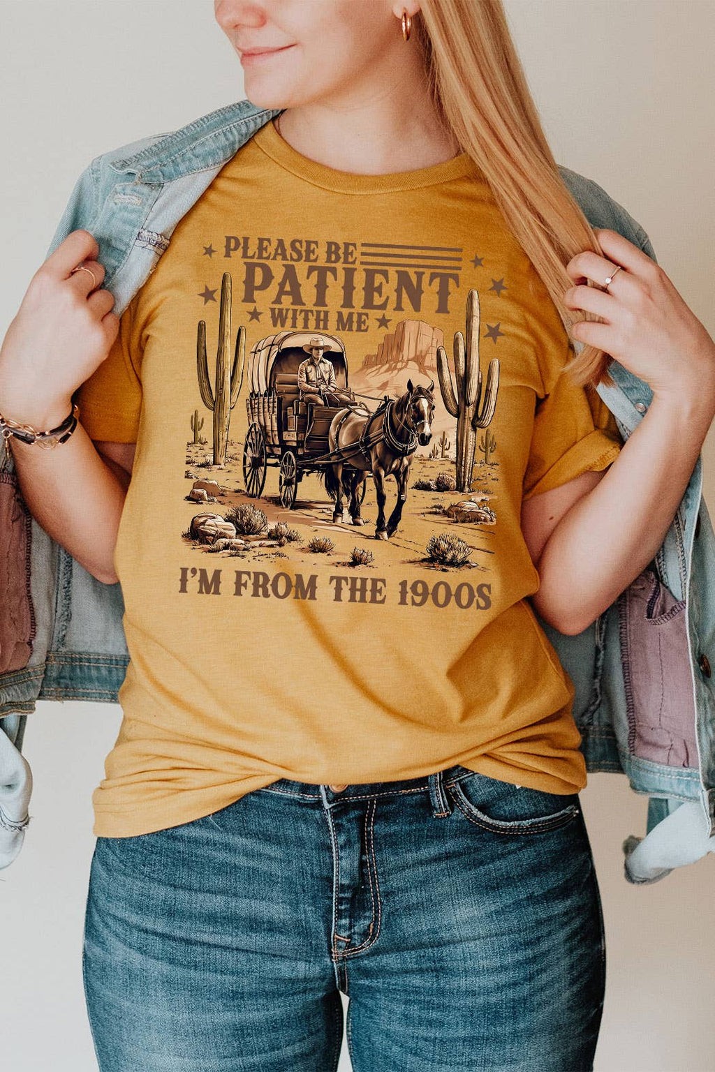 Please Be Patient I'm From The 1900s Basic Tee