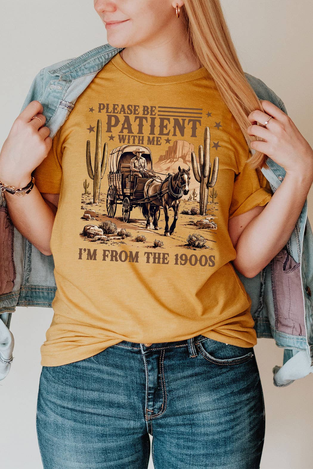 Please Be Patient I'm From The 1900s Basic Tee