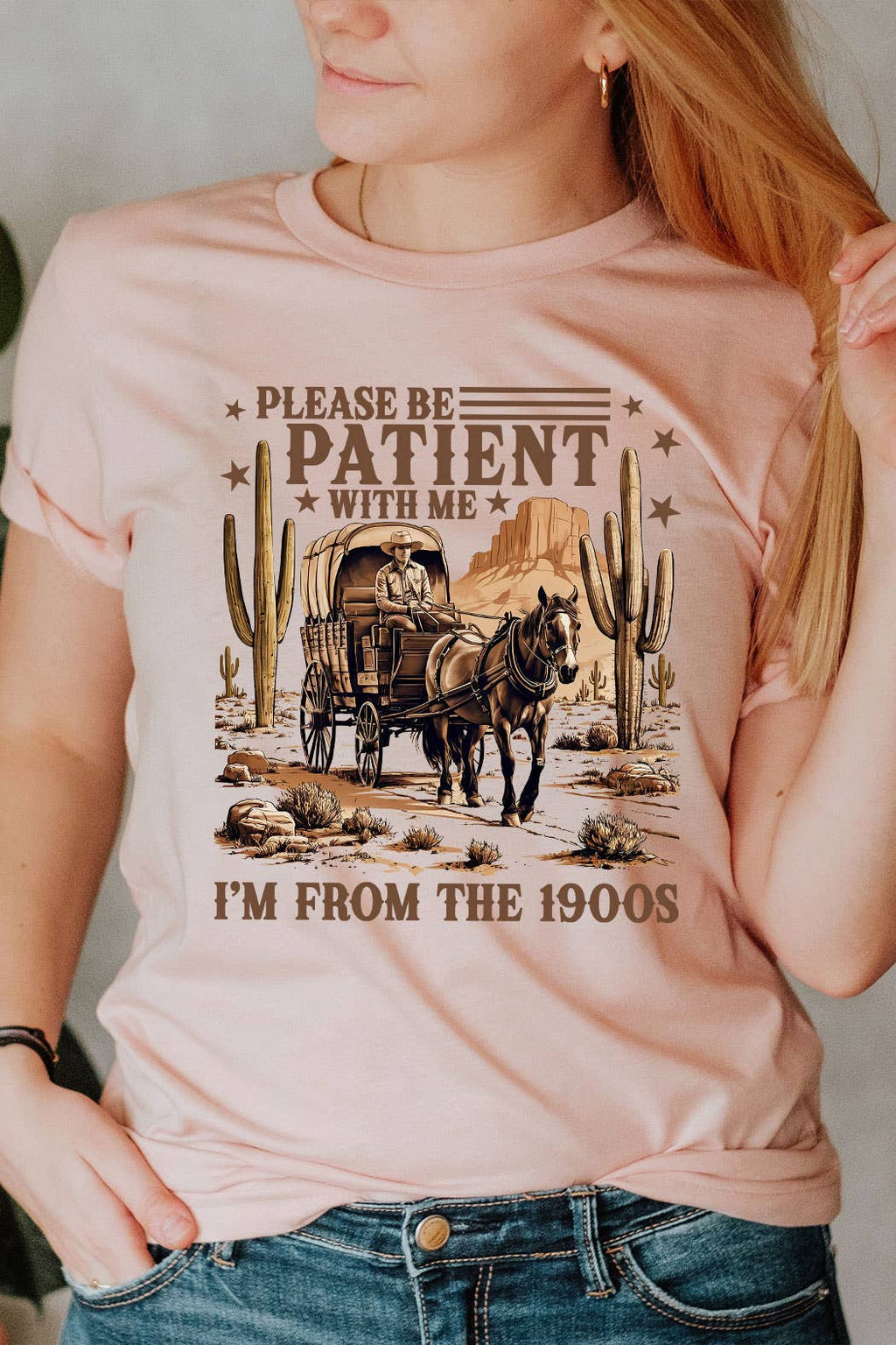 Please Be Patient I'm From The 1900s Basic Tee