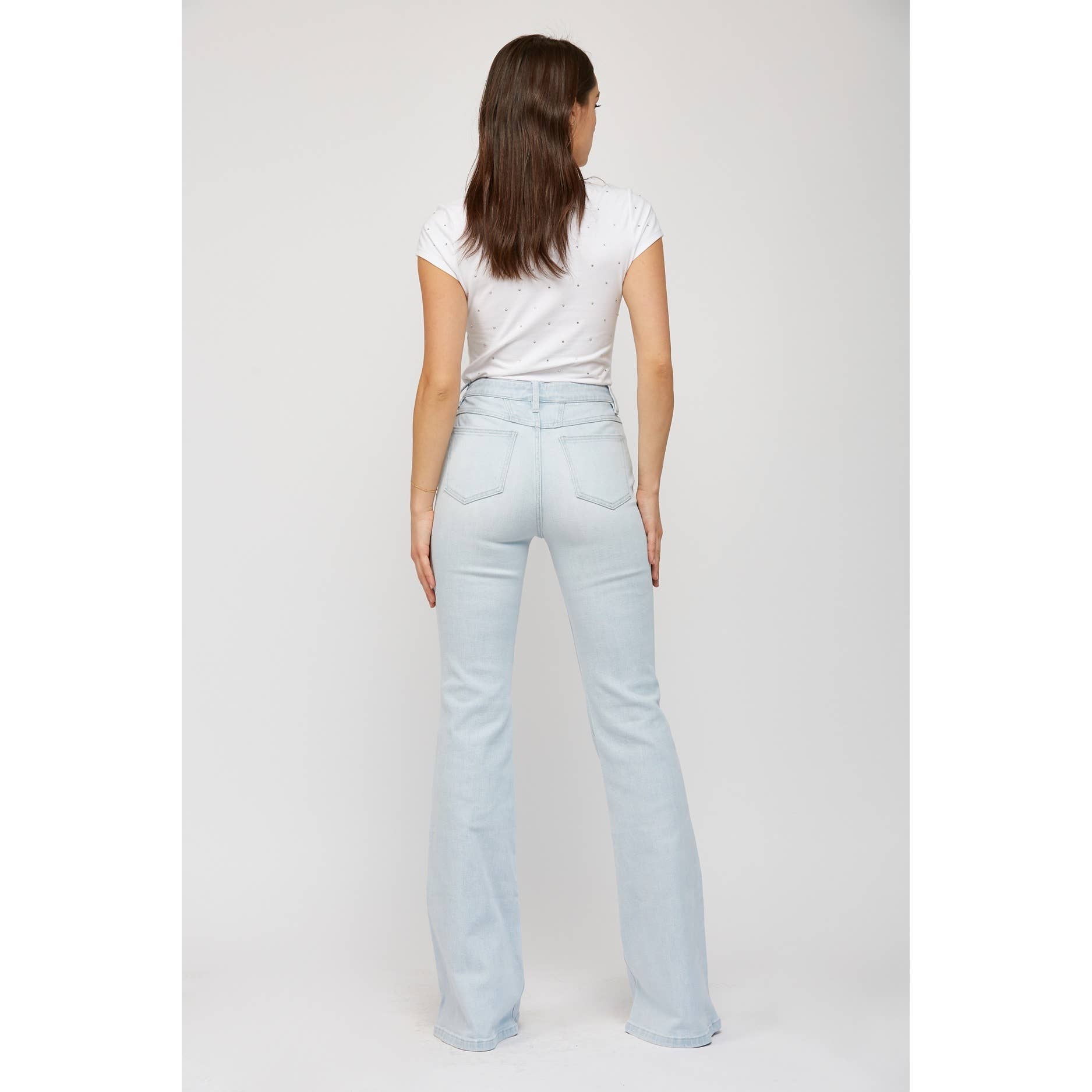 SUPER HIGH RISE TUMMY TUCK FLARE LEG