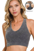 `Washed Seamless Tank Top - Zenana