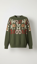 Olive Armor Scripture Sweater