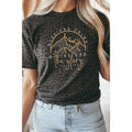 Give God The Glory Black Leopard Graphic Tee
